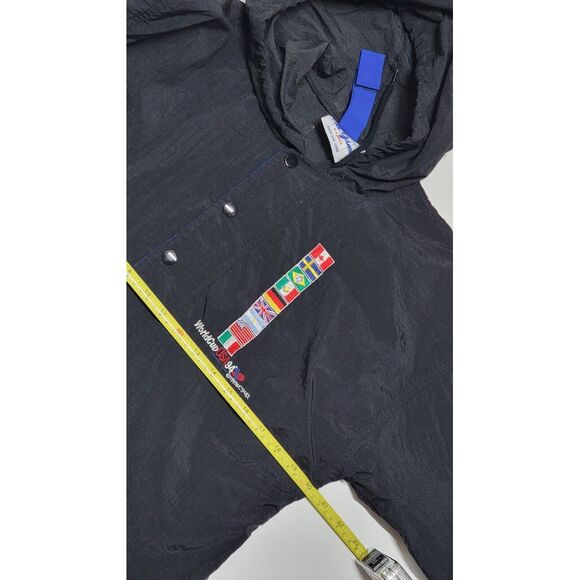 Vintage 1994 World Cup Soccer Windbreaker Jacket‎ Size XL (Med See Measurements)